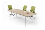 Melamine Surface Office Conference Table , MFC Office Furniture With Power