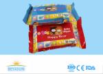 Antiseptic Baby Disposable Wet Wipes Flushable For Face / Hand , 20x15cm Size
