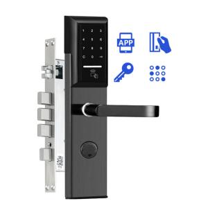 China High Security Stainless Steel TTlock App Smart Keypad Door Lock for Apartment office wholesale