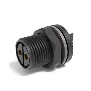 China PA6 IP67 Industrial Circular Connectors 100VAC Treaded Type M12 Waterproof Connector wholesale