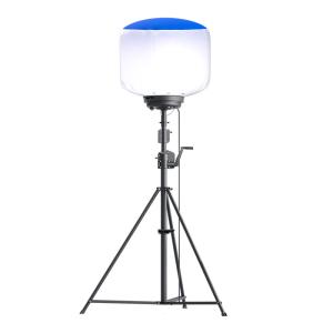 China 700w Mobile Balloon Light Tower With High Luminosity For Construction And Roadwork wholesale