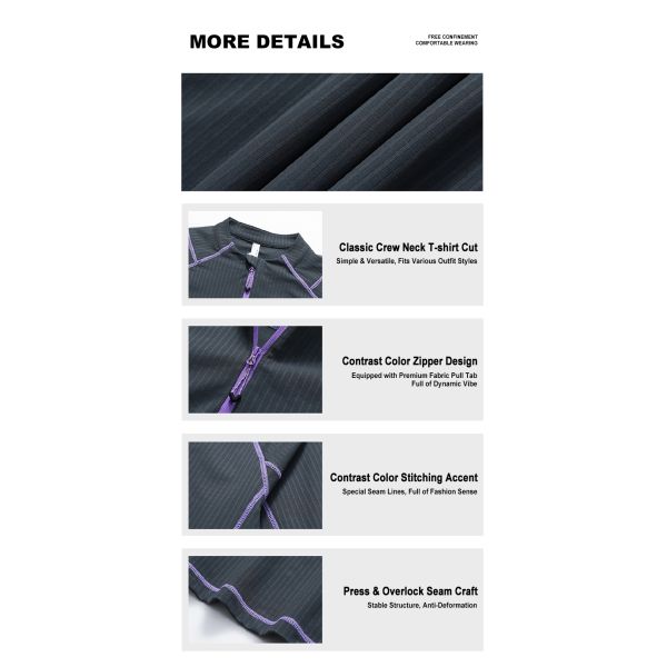 Half Zip Stand Collar Antibacterial Moisture Wicking Quick Dry Loose Breathable Sports Couple Sweatshirt