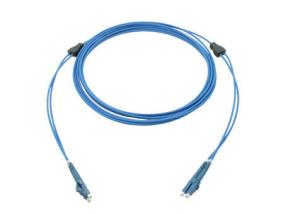 China OM3 OM4 Duplex Armored Fiber Patch Cord for FTTH Cable / Area Network wholesale