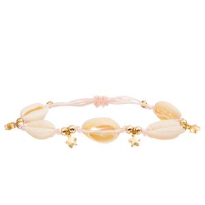 China Adjustable Braided Sea Cowrie Shell Bracelet Set Bohemian Seashell for Women wholesale