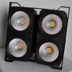 China CE UL High quality Stage Lighting High quality Factory direct 4 Eyes 400W Warm White LED COB Audience Blinder Light wholesale