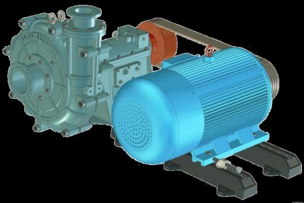 840.0M3/H Centrifugal Heavy Duty Slurry Pump Anti Corrosion 200ZBQ-360