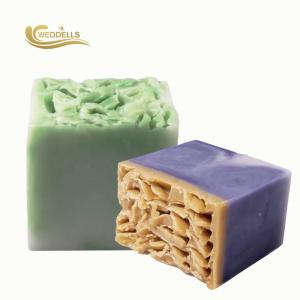 China Sweet Almond Handmade Face Soap / Fresh Scent Soap Bar For Facial Cleaning wholesale