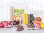 280*350mm Channeled Transparent Food Pouch Customized Polypropylene Plastic Bag