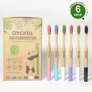 China Bamboo Ultra Soft Bristle Toothbrush Biodegradable 100 Compostable Toothbrush wholesale