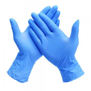 China 8-10mil Medical Disposable Gloves Powder Free 16 For Surgical on sale