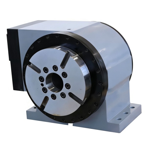 High Speed 200r/Min Direct Drive Rotary Table 4th Axis High Rigidity