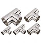 C71500 CuNi 7030 Female Socket Welding Tee Fitting Nickel Copper Equal Tee