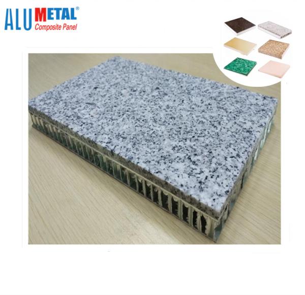 2MM Aluminum Plastic Lightweight Stone Honeycomb Panels 1020MM A2 Non Combustibl