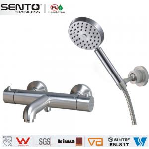 China Bathroom thermostatic series wall mounted thermostatic shower faucet wholesale