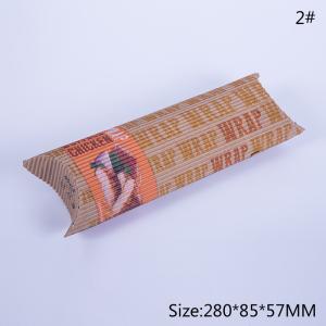 China Microwavable Kraft Paper Toast Bread Packaging Bag With Window wholesale