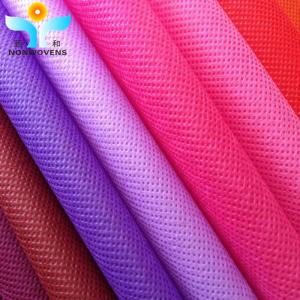 China 100gsm TNT Non Woven Cloth Fabric Roll Polypropylene PP With Recycle For Bags on sale