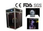 Air Cooling 3D Crystal Laser Engraving Machine Plus 3D Camera for Portrait