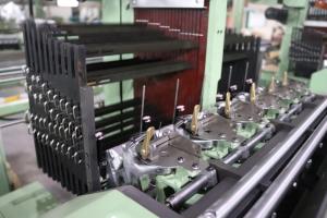 China 650rpm 120mm Airjet Power Loom Jacquard Textile Machinery USB Input wholesale