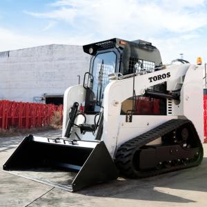 China Epa4 Euro5 Compact Skid Steer Loader With Hydraulic Breaker Hydrostatic Drive wholesale
