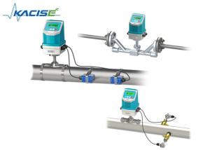 China Waterproof Ultrasonic Water Flow Meter / Flowmeter Compact Fixed On Pipe Type wholesale