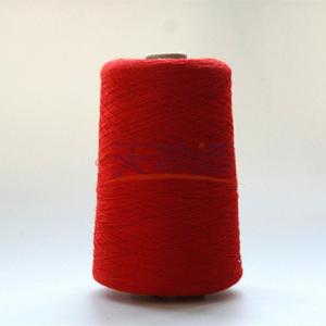 China Red Meta Aramid Blended Yarn Ne33/2 For Oil Chemical Protective Clothing on sale