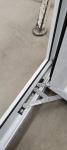 Waterproof Pvc Double Glass Casement Window Plastic Patio French Casement Swing