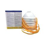 Non Woven Disposable Safety Mask Disposable Dust Respirators Customized Size