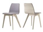 Customized solid wood designer furniture simple hotel dining room deformed