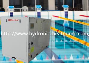 China 30KW Indoor Swimming Pool Heat Pump Air To Water Fresh Air And Dehumidify wholesale