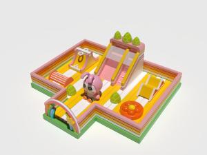 China Children Animals Park Inflatable Castles Customized With Games wholesale