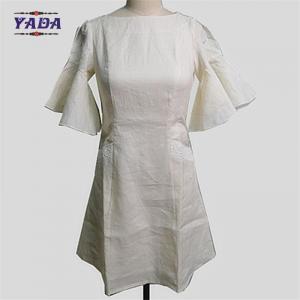 China Fashion new arrival casual dress dirndl dresses ladies clothes plus size women clothing with horn sleeve wholesale