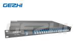 18 Channel CWDM fiber optics multiplexers duplex fiber in 19" 1U Rackmount