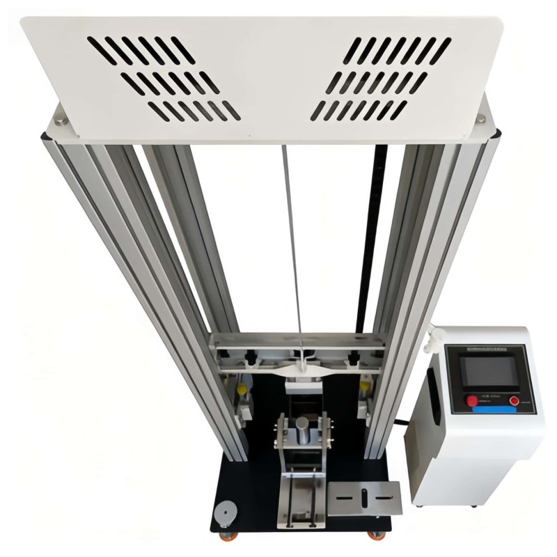 PLC-Controlled Roller Skate Vertical Drop Impact Testing Equipment/Roller Skate Impact Strength Durability Testing Machine