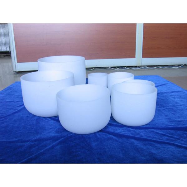 Frosted Quartz Singing Bowl