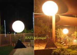 China Moon balloon light Dia.1.6m/5.2ft White Sphere Customizable For Rental wholesale
