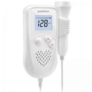 China 210bpm Fetal Heart Rate Monitors , Baby Heart Beat Rate Monitor Fetal Doppler Portable Doppler wholesale