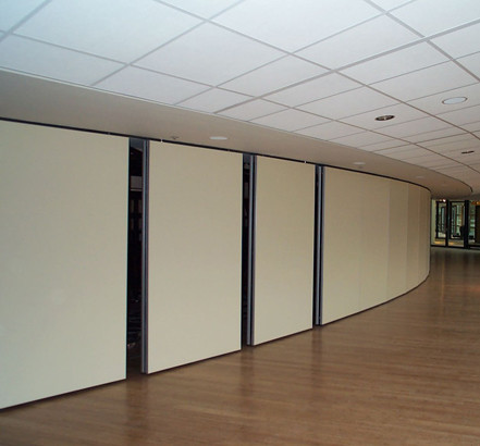 Restaurant Movable Wooden Soundproof Folding Sliding Partition Walls Malaysia