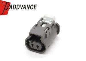 China 10027186 2 Pin Female TE Connectivity AMP Connectors Gray Color wholesale