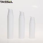 Cream Airless Cosmetic Bottles Airless Dispenser Bottles Screw Down Structure