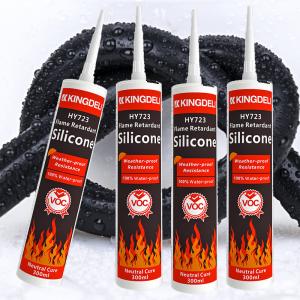 China One Component Neutral Weatherproof Silicone Sealant For Glass Aluminum wholesale