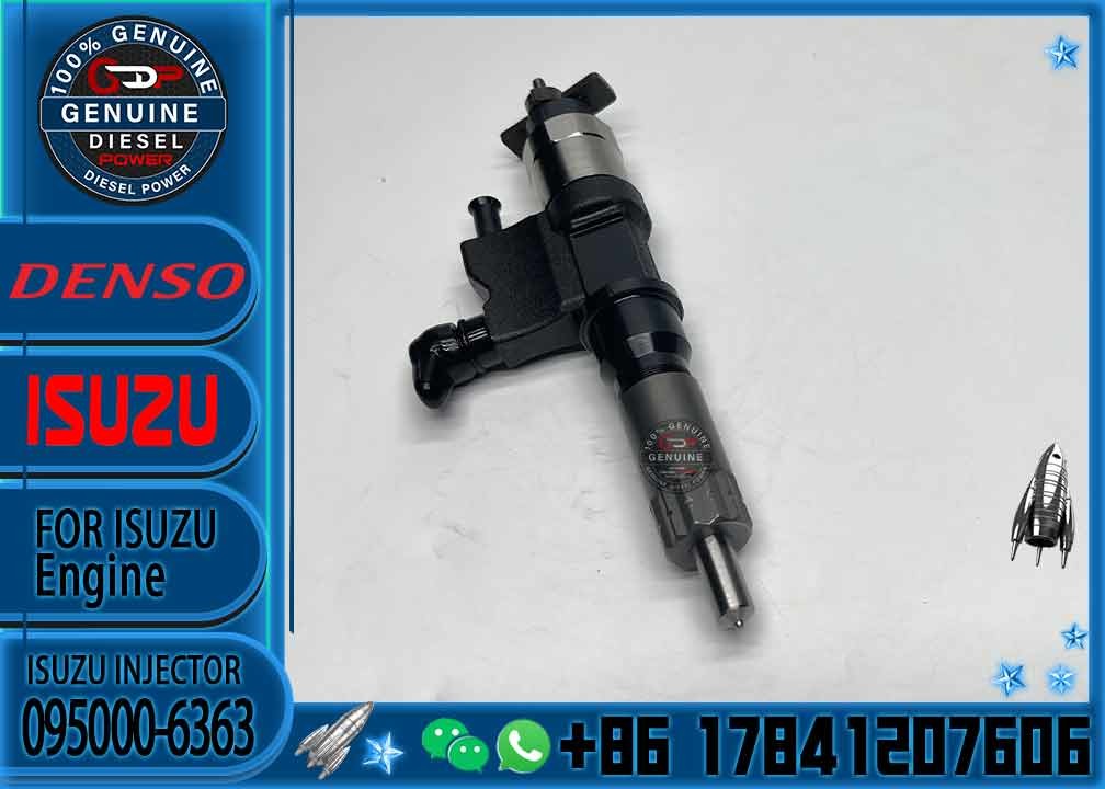 Good Quality Diesel Common Rail Fuel Injector Assy 095000-6363 095000-6366 for ISUZU 6HK1 FORWARD 4HK1 N SERIES