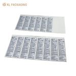 Waterproof Double Sided Paper Sticker Label For Water Bottle Packaging