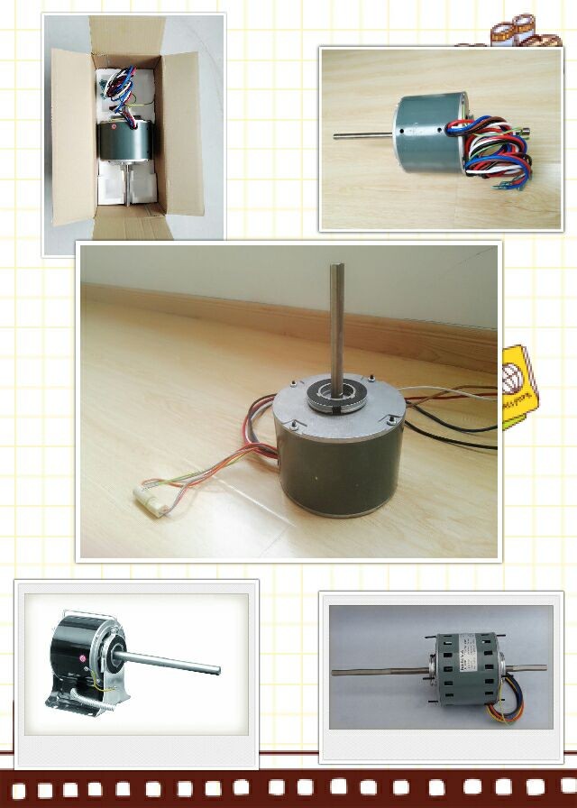 370w Fan Coil Unit Motor 220v Constant Speed 890RPM Multi Speed Regulator