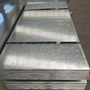 China 0.4*1cm Thickness Electric Galvanized Steel Plate Regular Spangle GI DX53D wholesale