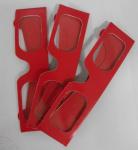 Cardboard Amazing 3d Viewing Glasses For Indoor , OEM ODM Service