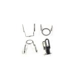 Electroplating Custom Stamped Metal Parts Stainless Steel Metal Belt Clips OEM