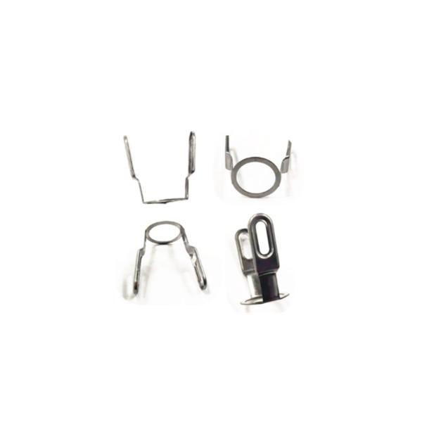 Electroplating Custom Stamped Metal Parts Stainless Steel Metal Belt Clips OEM