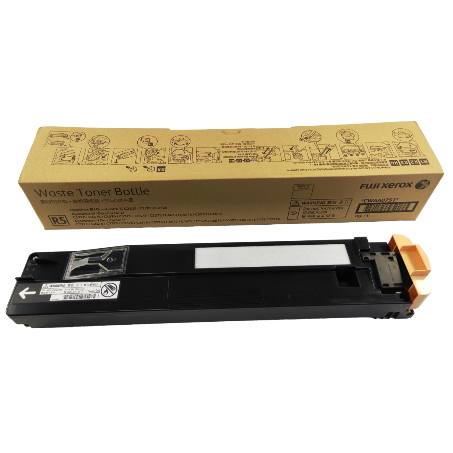 Copier Waste Toner Container For Xerox AltaLink C8030 C8035 C8045 C8055 C8070 WorkCentre 7425 7428 7435 7525 7530 7535 7545 7556 7830 7835 7845 7855