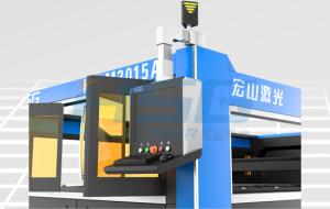 China 500W fiber laser cutting machine HS-M3015A wholesale