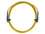 SC / UPC Connector Fiber Optic Patch Cord , Simplex 3.0mm LSZH Cable